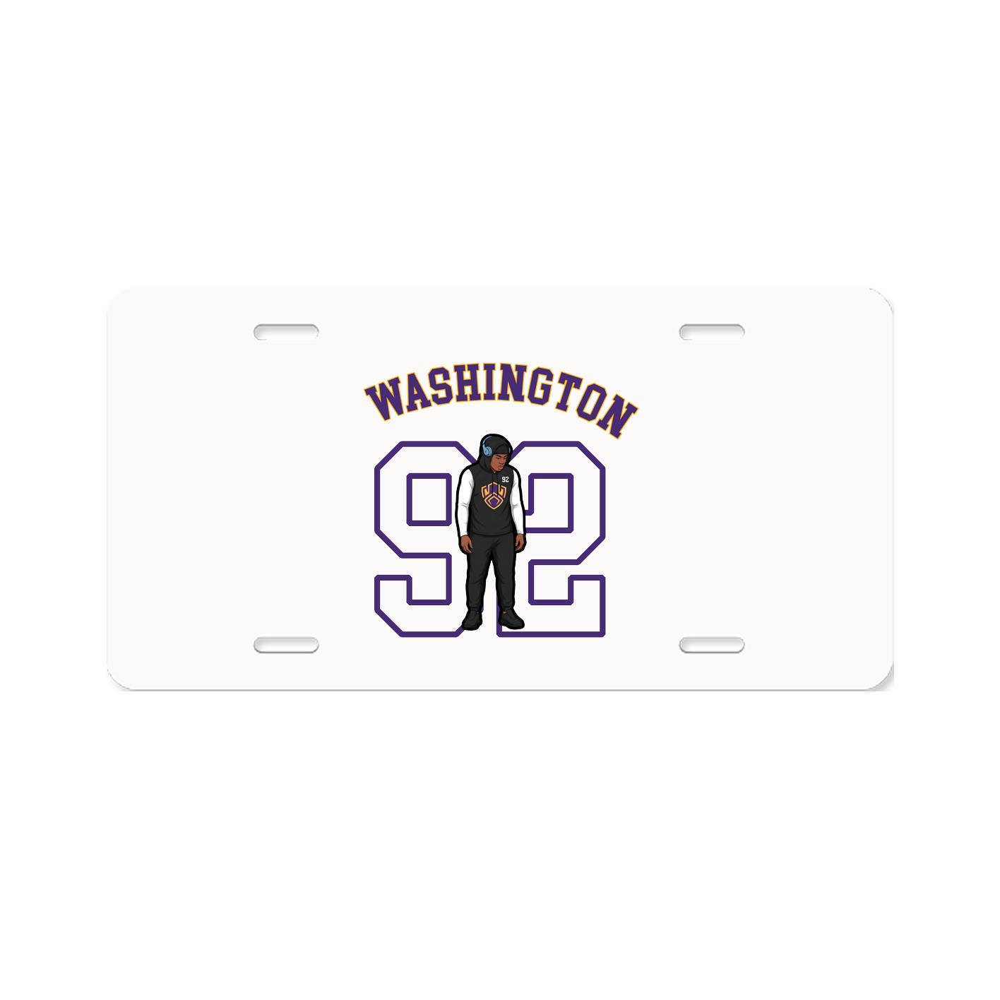 License Plate — Shirsey Arch in Classic