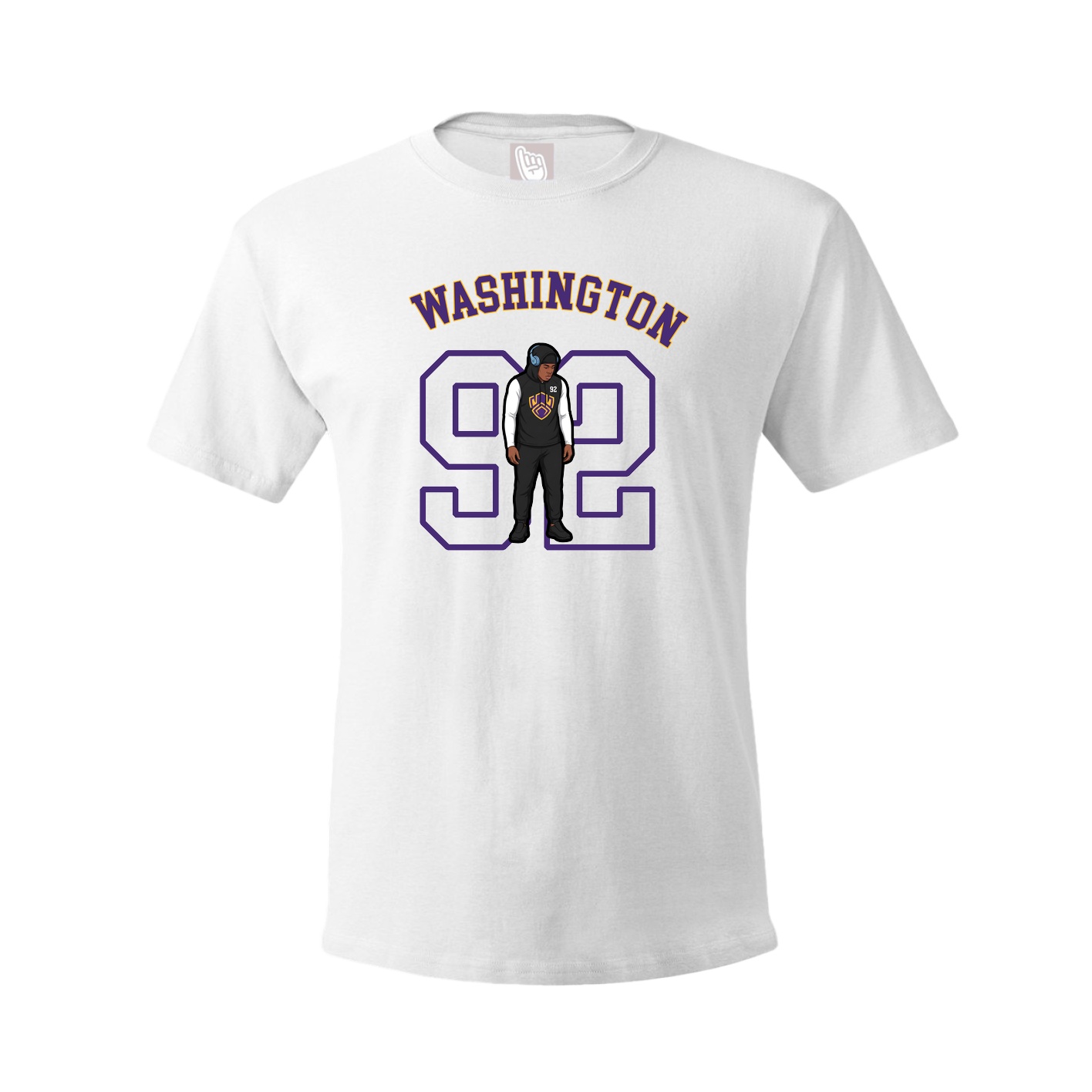 Tee — Shirsey Arch in White