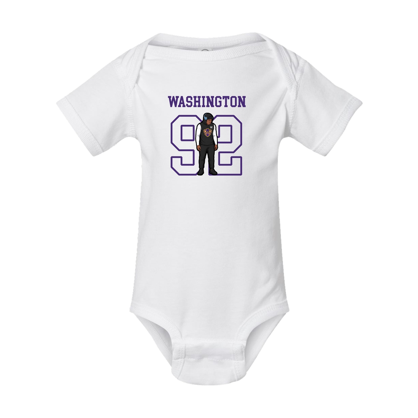 Baby Onesie — Shirsey in White