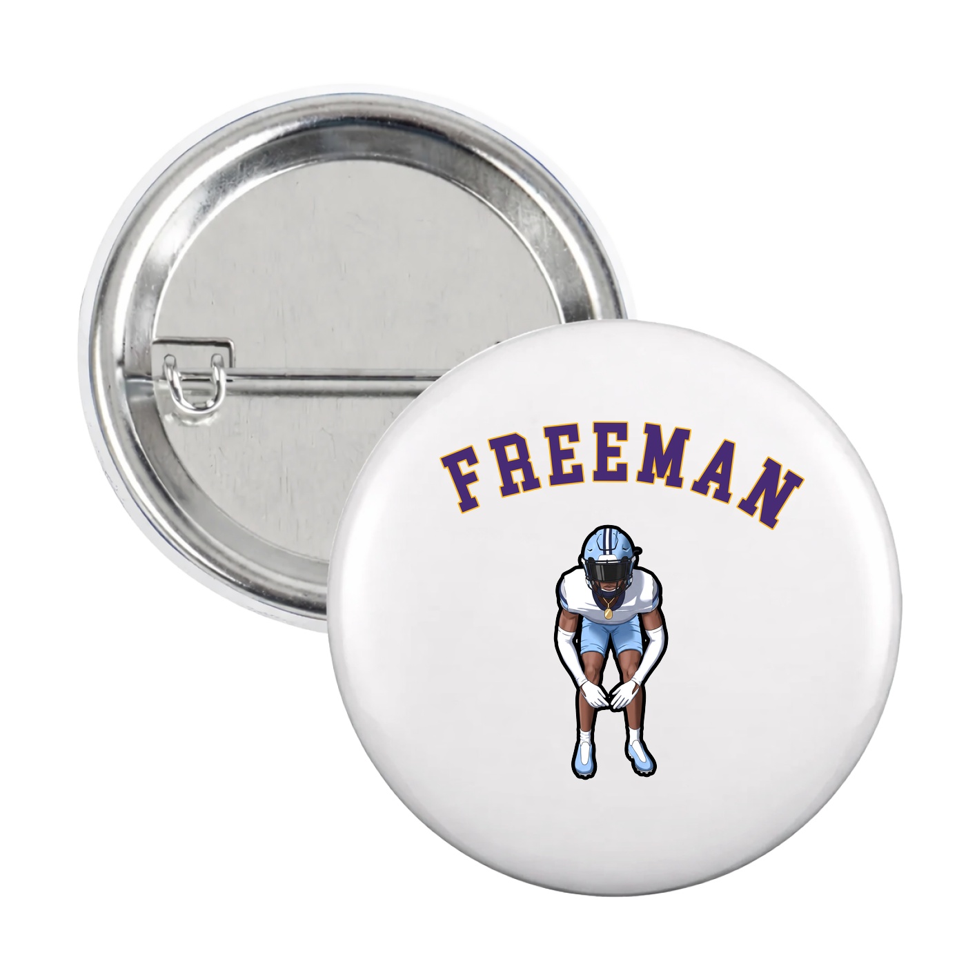 Game Day Button — Shirsey Arch in White