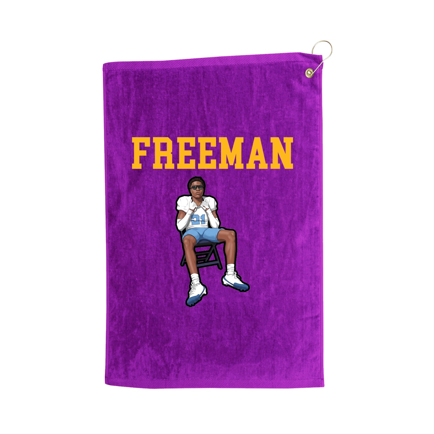 Golf Towel — Shirsey in Purple