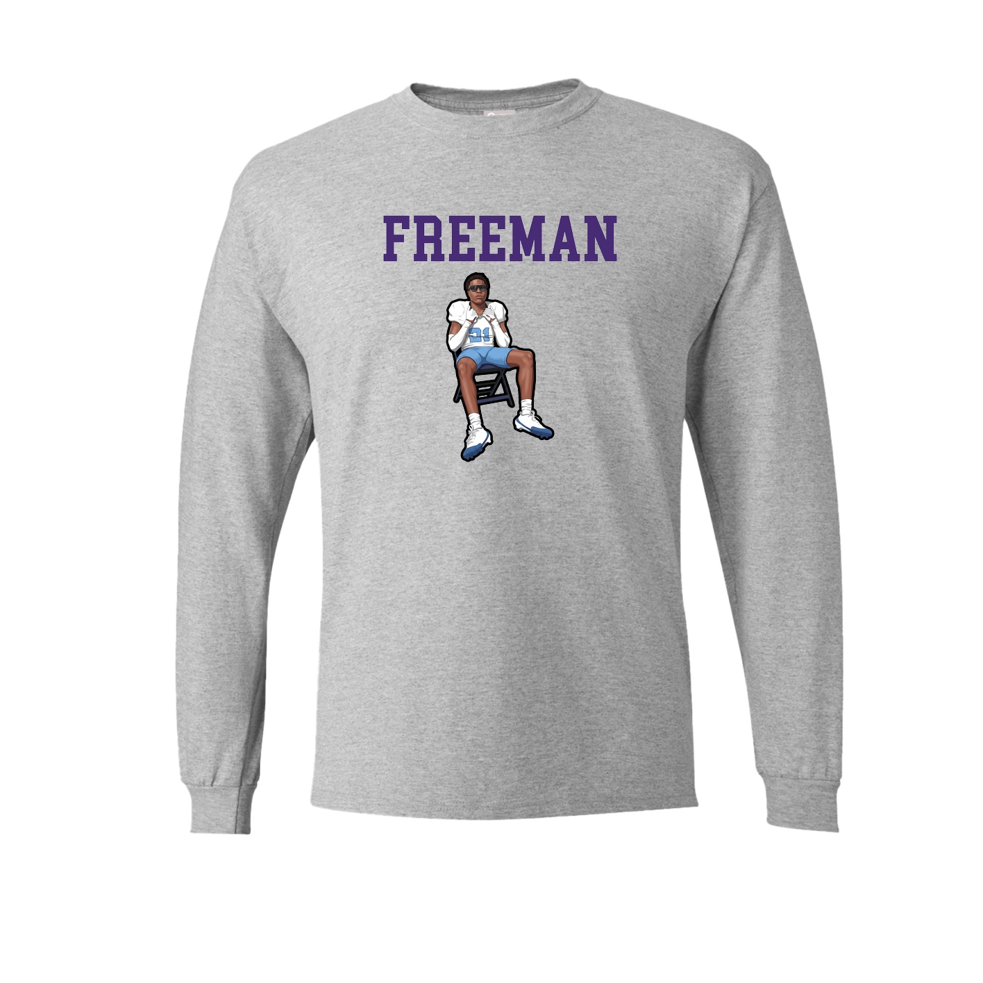 Long Sleeve Tee — Shirsey in Grey