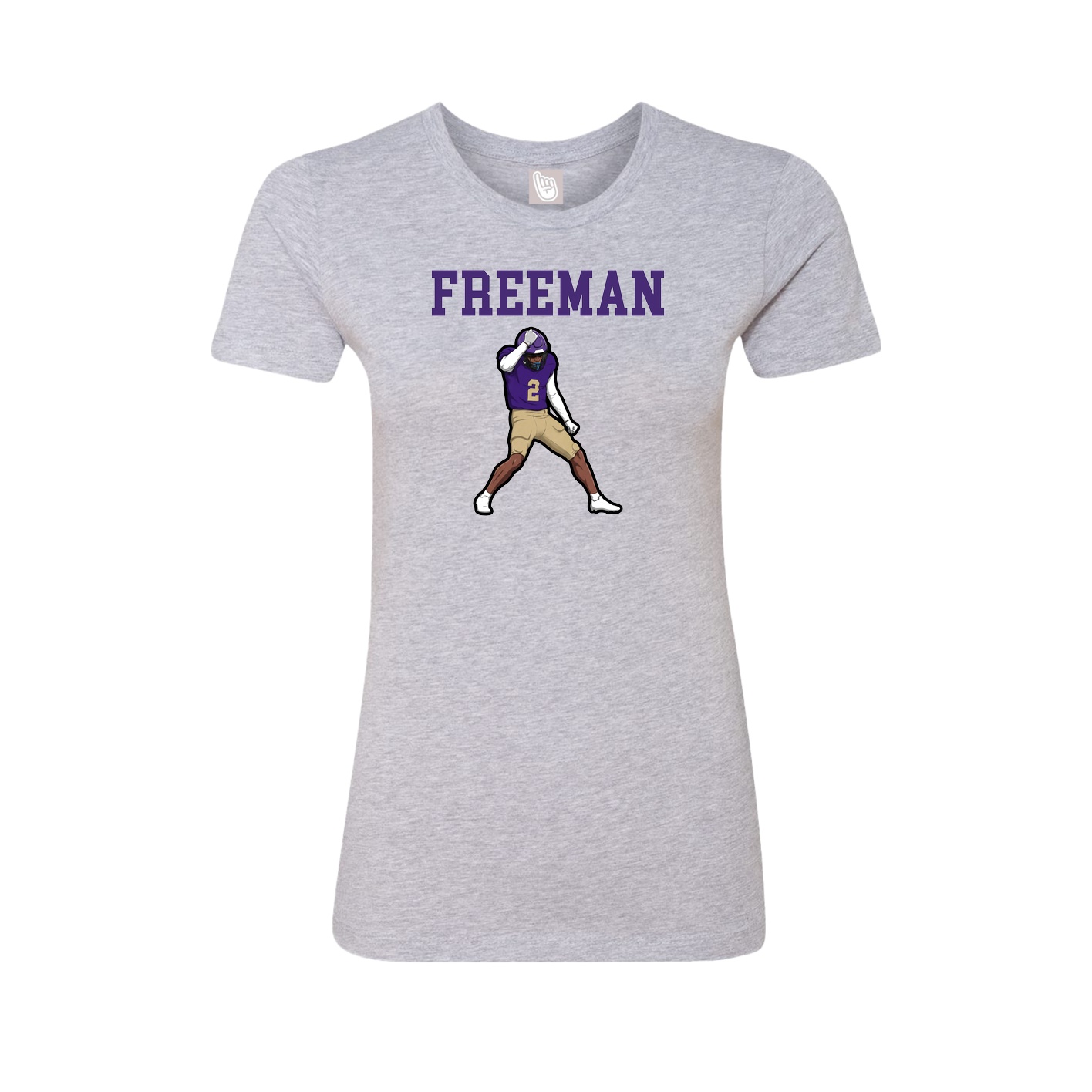 Fitted Women's Tee — Shirsey in Grey