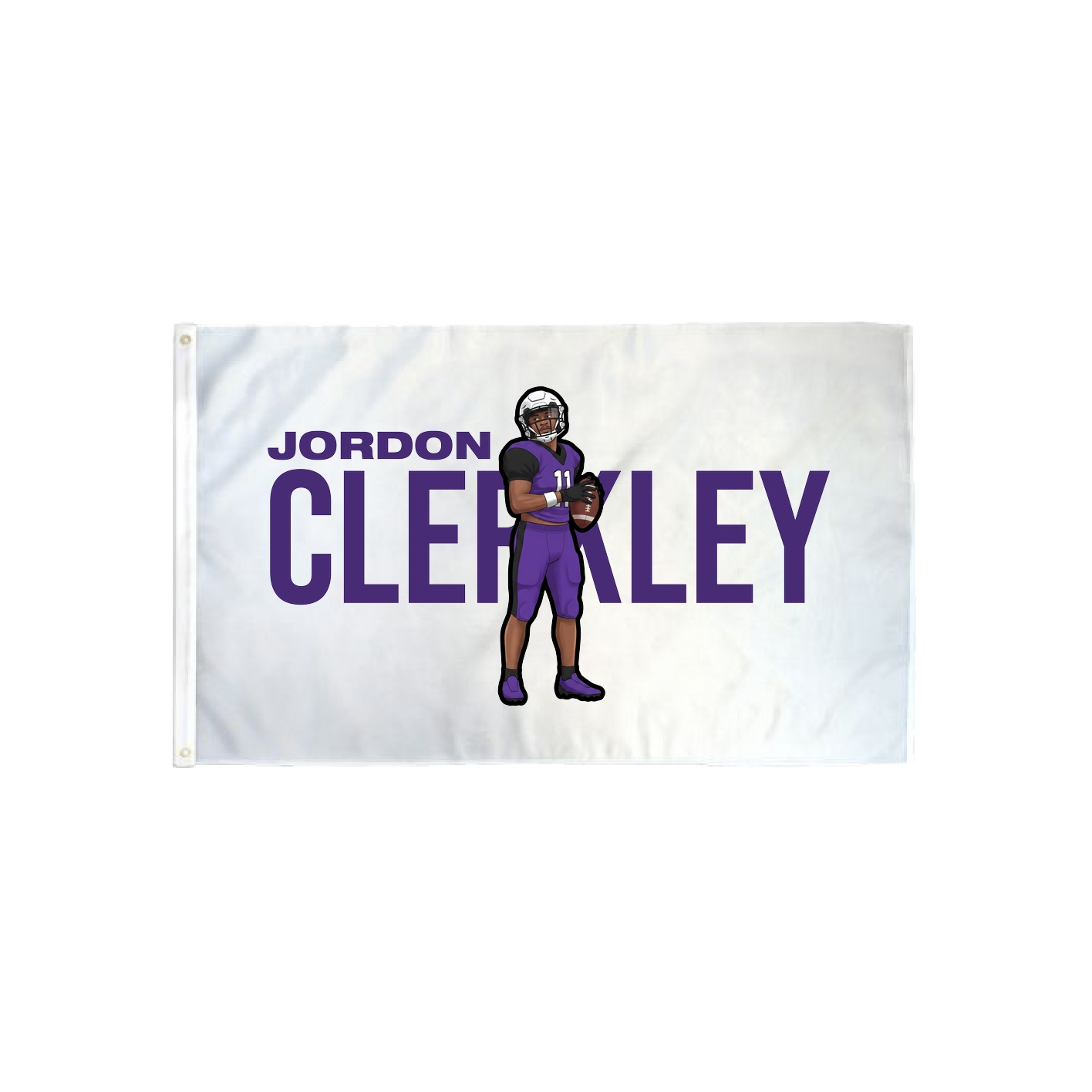 3x5 Flag — Player Name in Classic