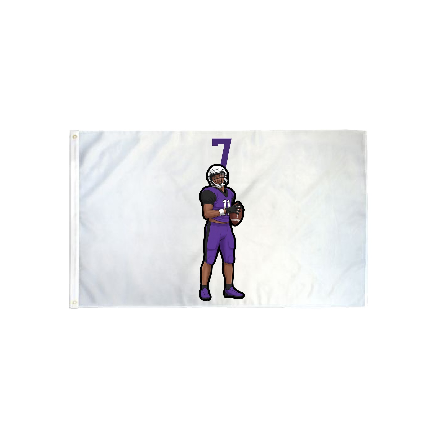 3x5 Flag — Number Top in Classic
