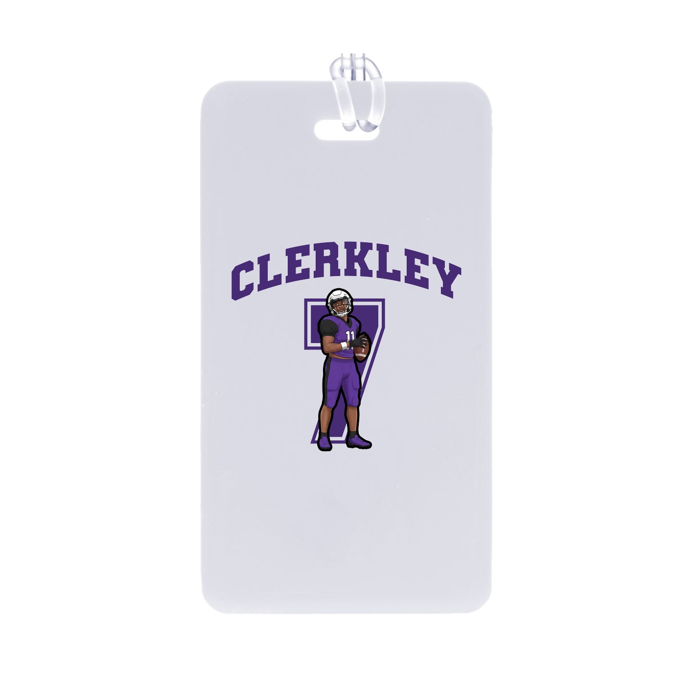 Bag Tag — Number in Classic