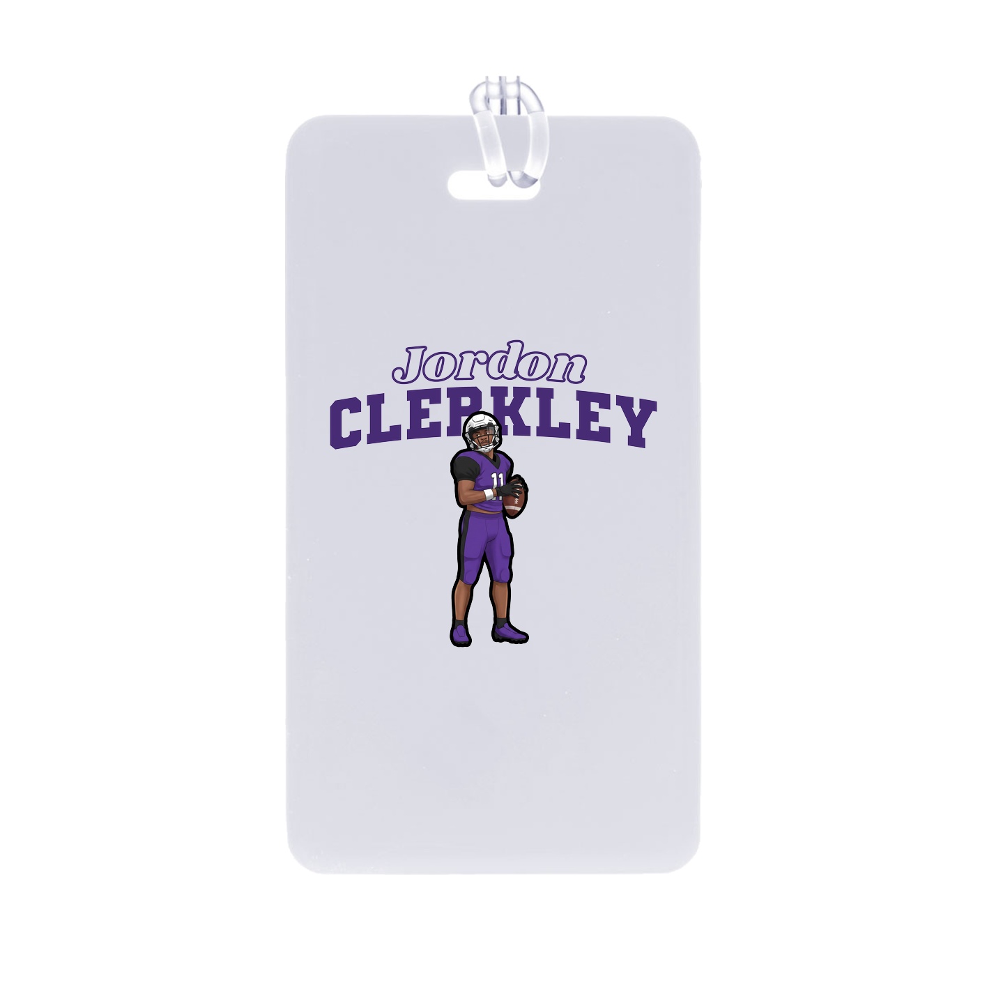 Bag Tag — Name Arch in Classic