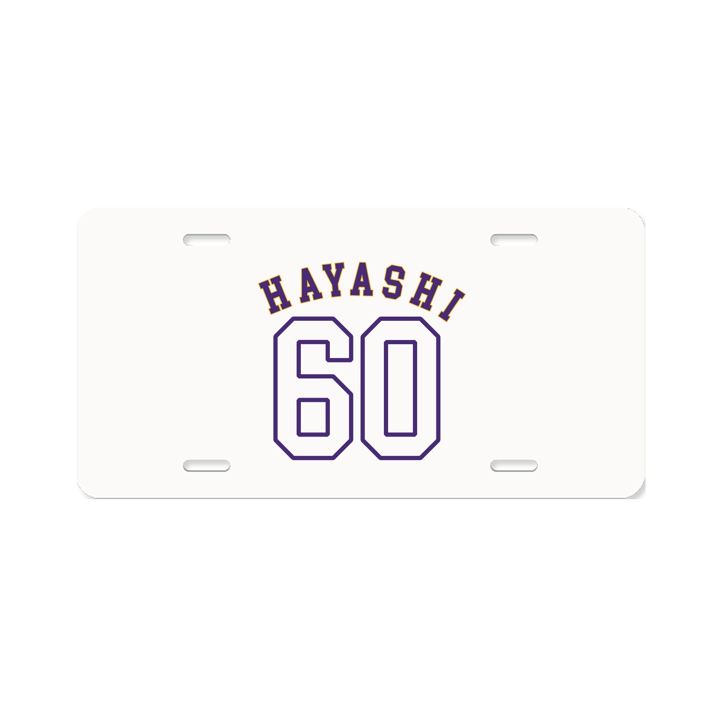 License Plate — Shirsey Arch in Classic