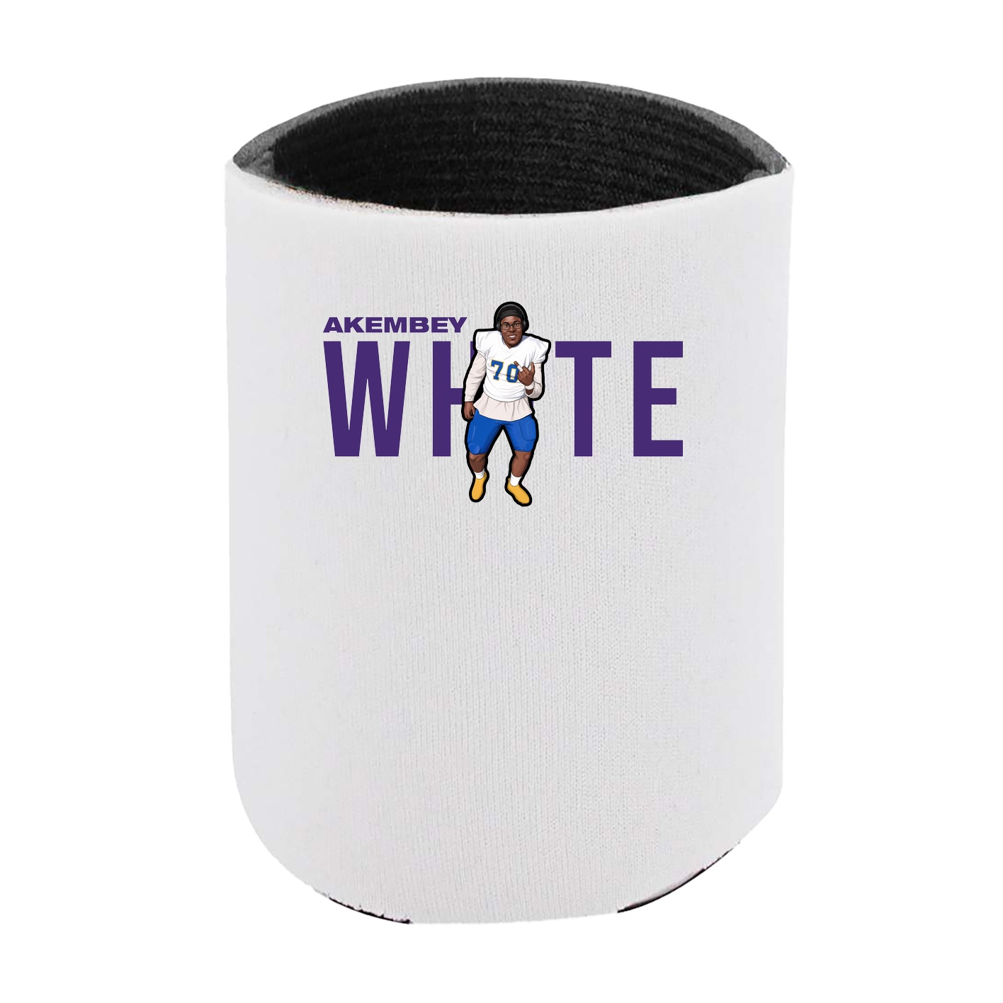 Can Holder — Player Name in White