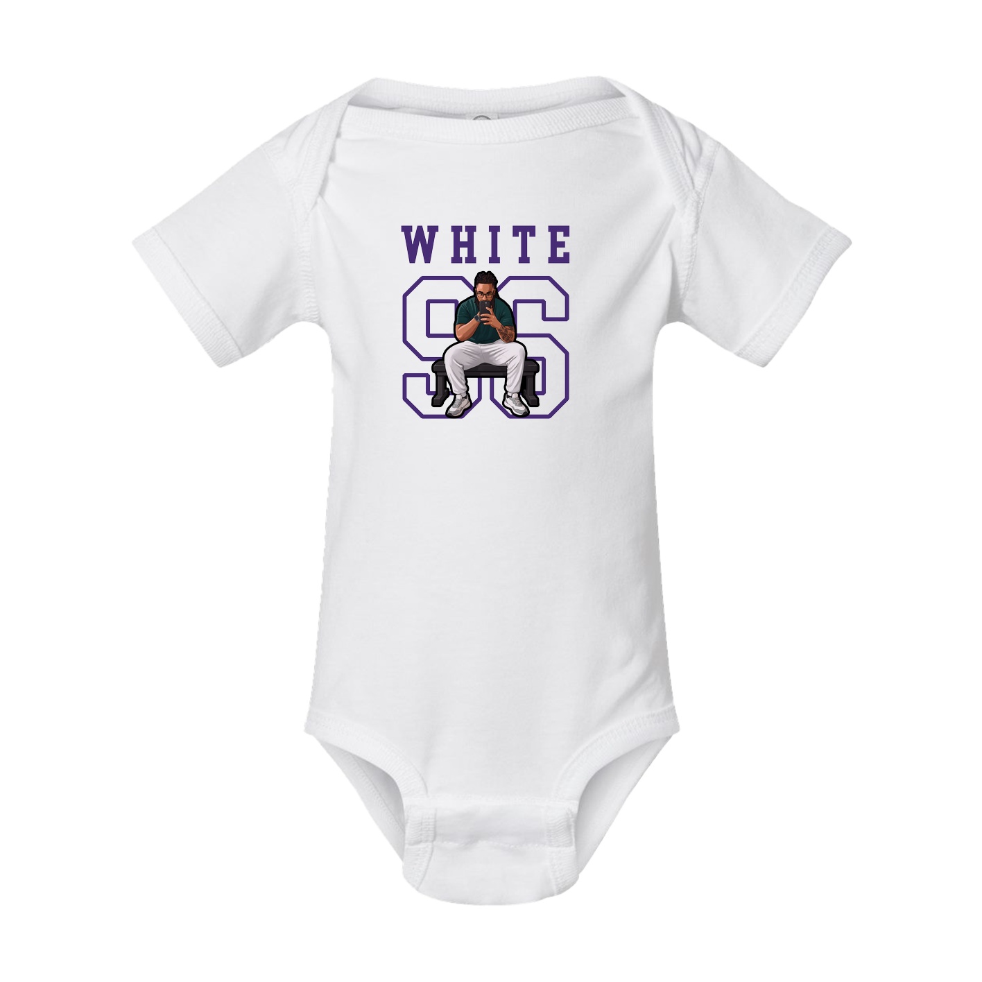 Baby Onesie — Shirsey in White