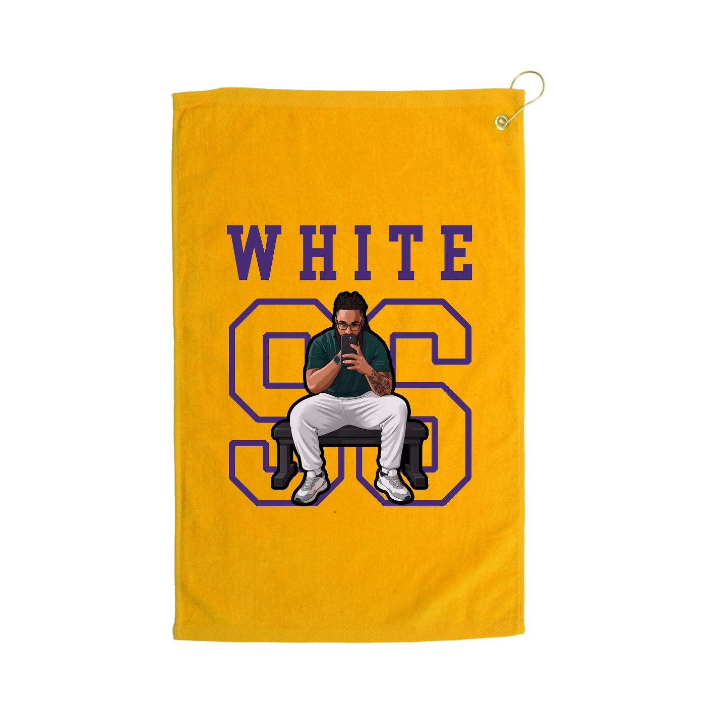 Golf Towel — Shirsey in Gold