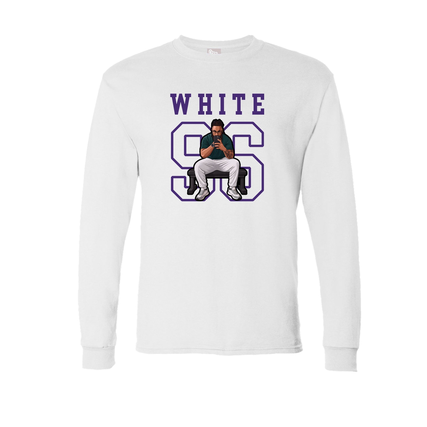 Long Sleeve Tee — Shirsey in White