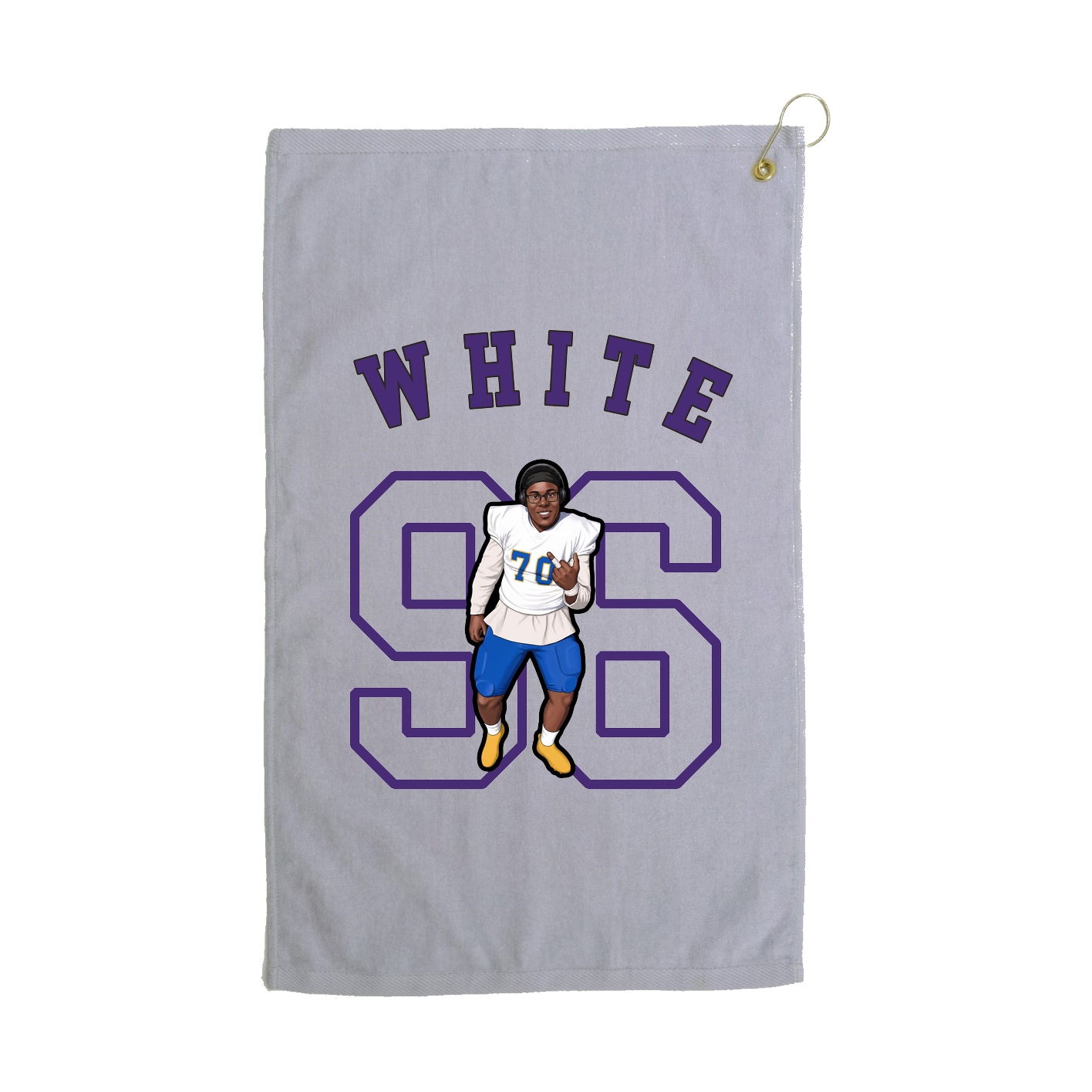 Golf Towel — Shirsey Arch in Grey