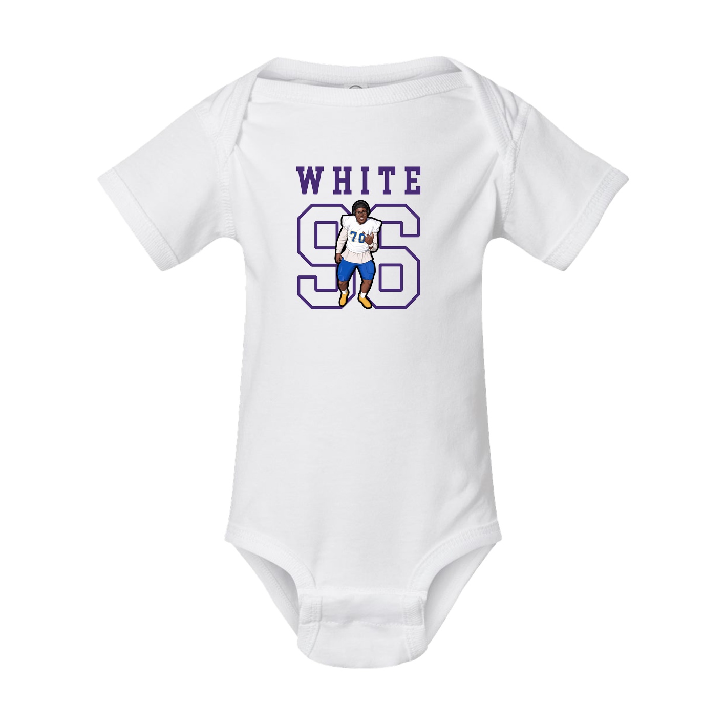 Baby Onesie — Shirsey in White