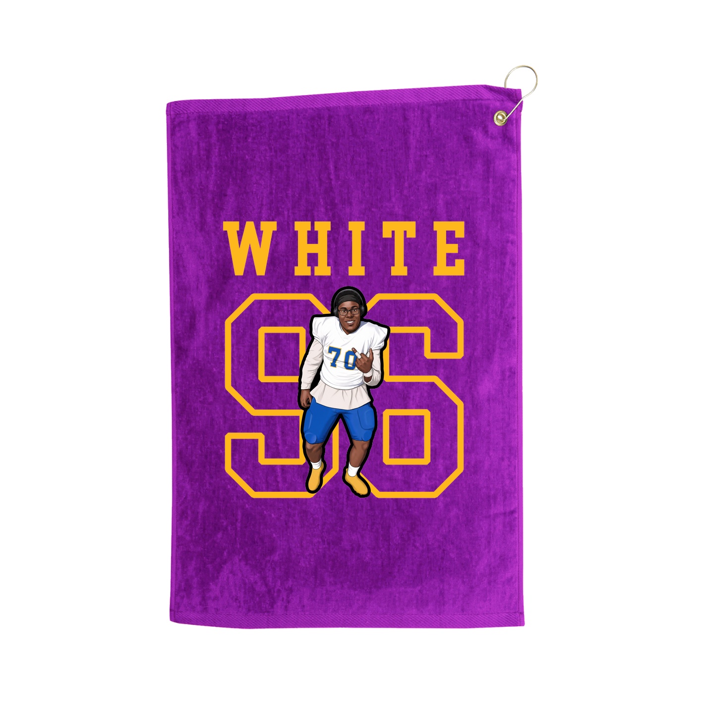 Golf Towel — Shirsey in Purple