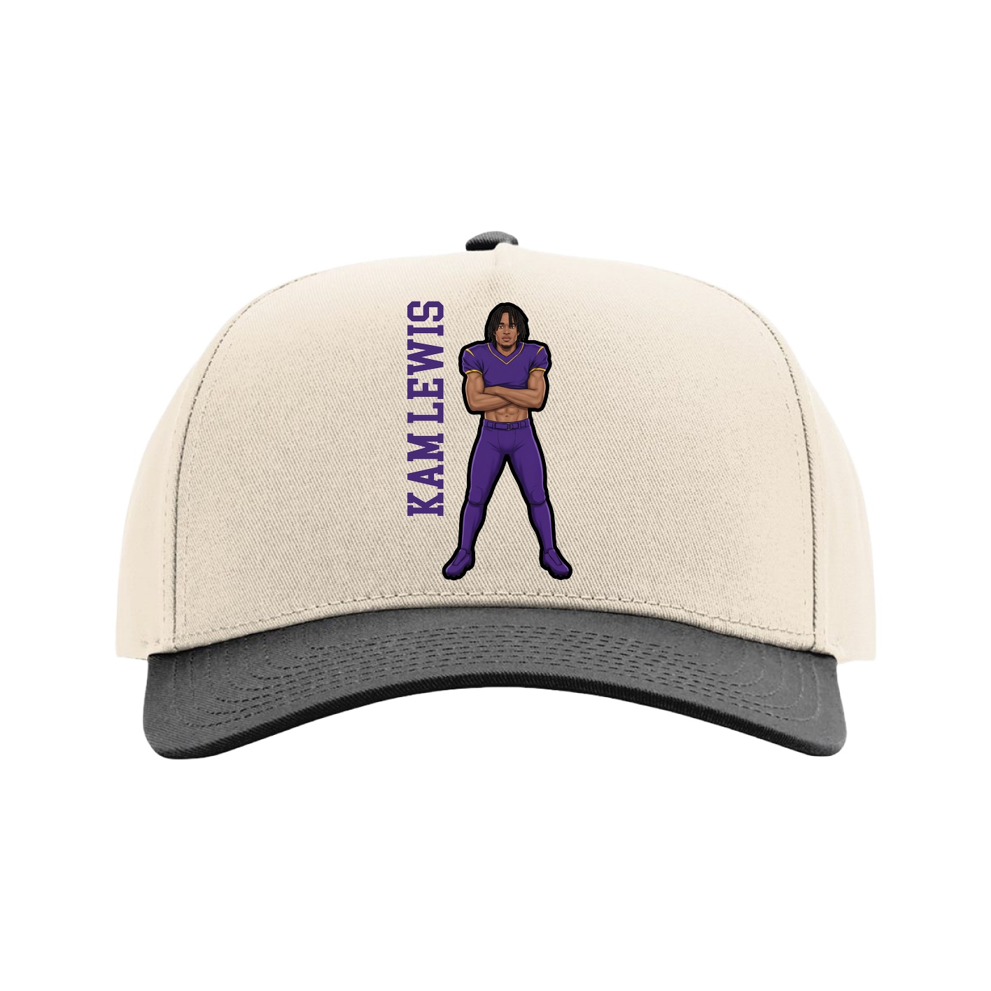 Full Fabric Five-Panel Champ Cap