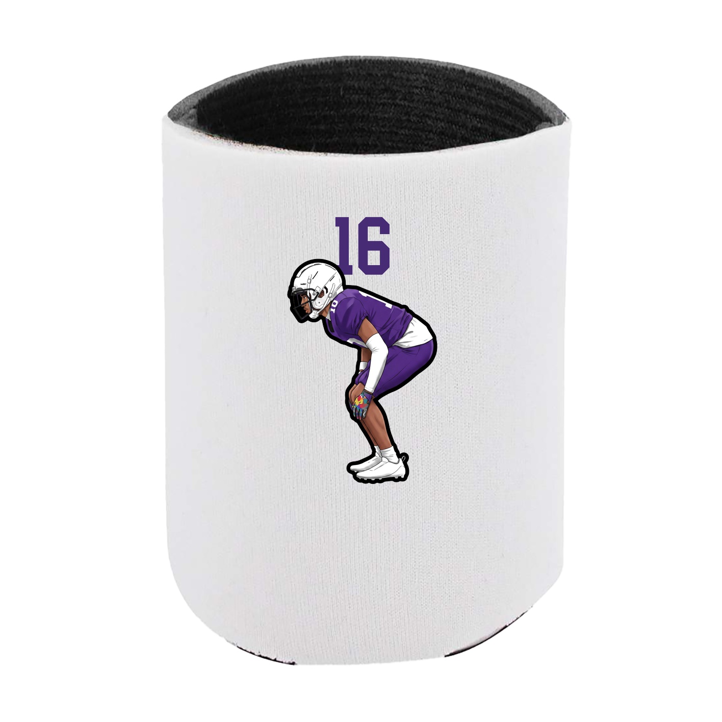 Can Holder — Number Top in White