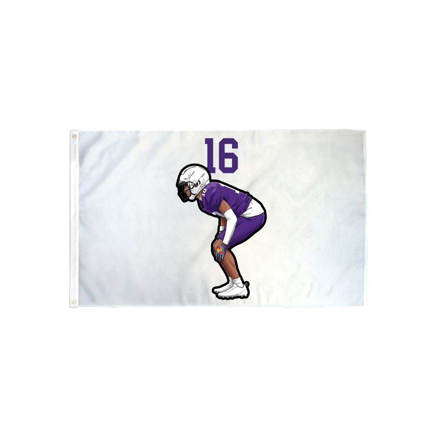 3x5 Flag — Number Top in Classic