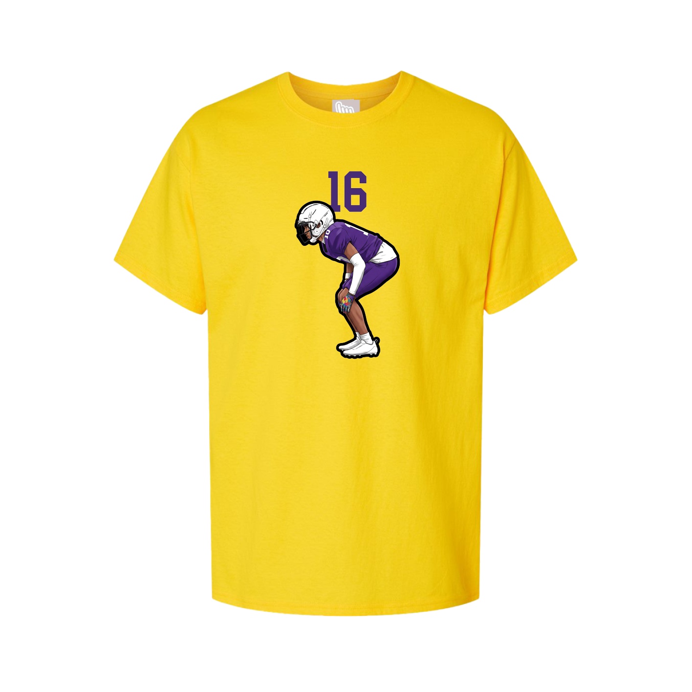 Tee — Number Top in Gold