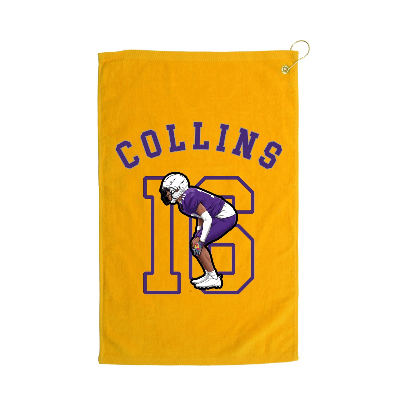 Golf Towel — Shirsey Arch in Gold