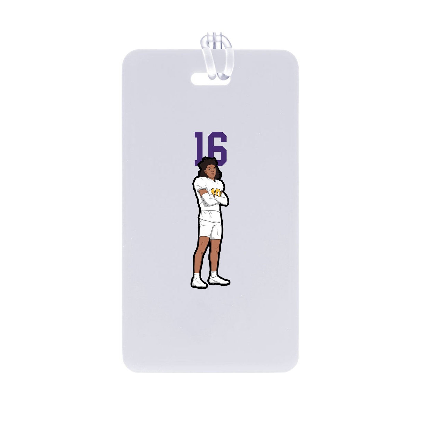 Bag Tag — Number Top in Classic