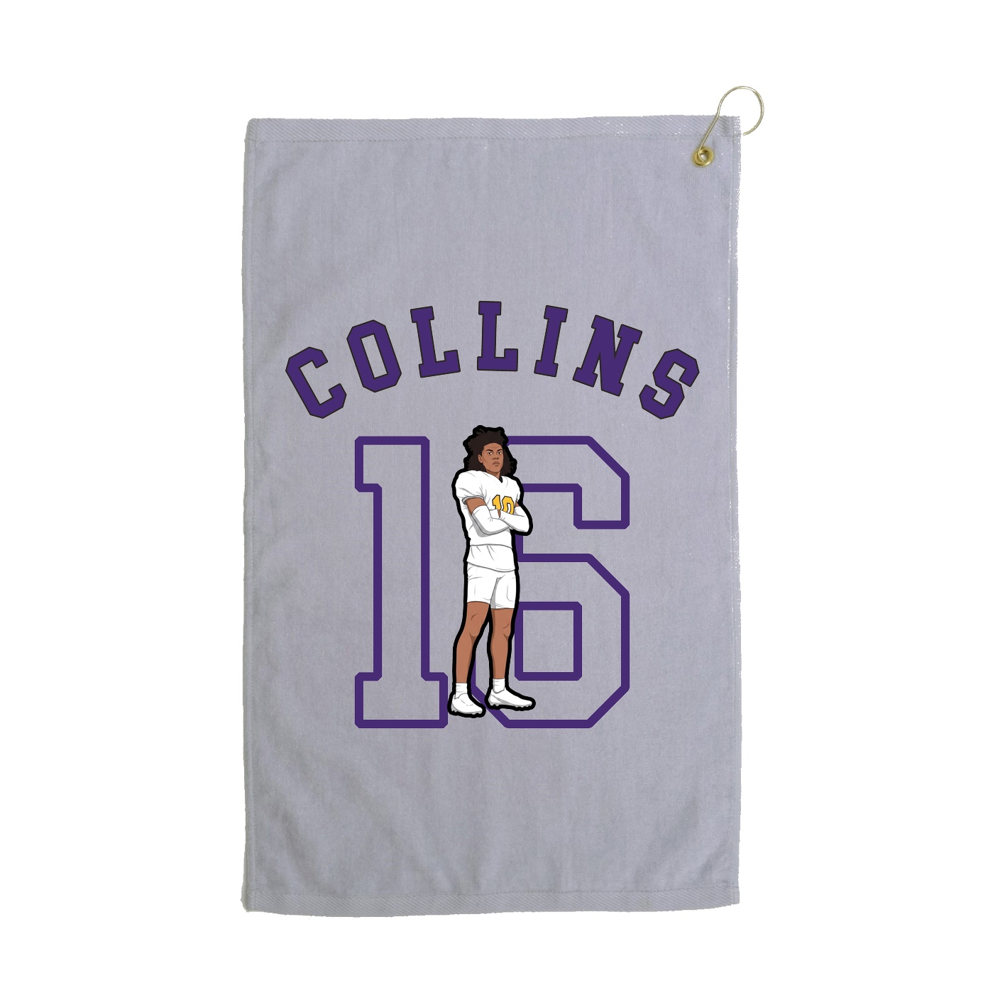 Golf Towel — Shirsey Arch in Grey