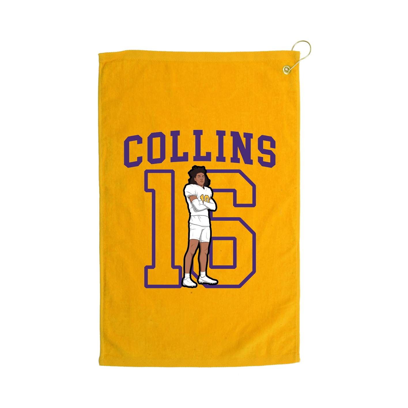 Golf Towel — Shirsey in Gold