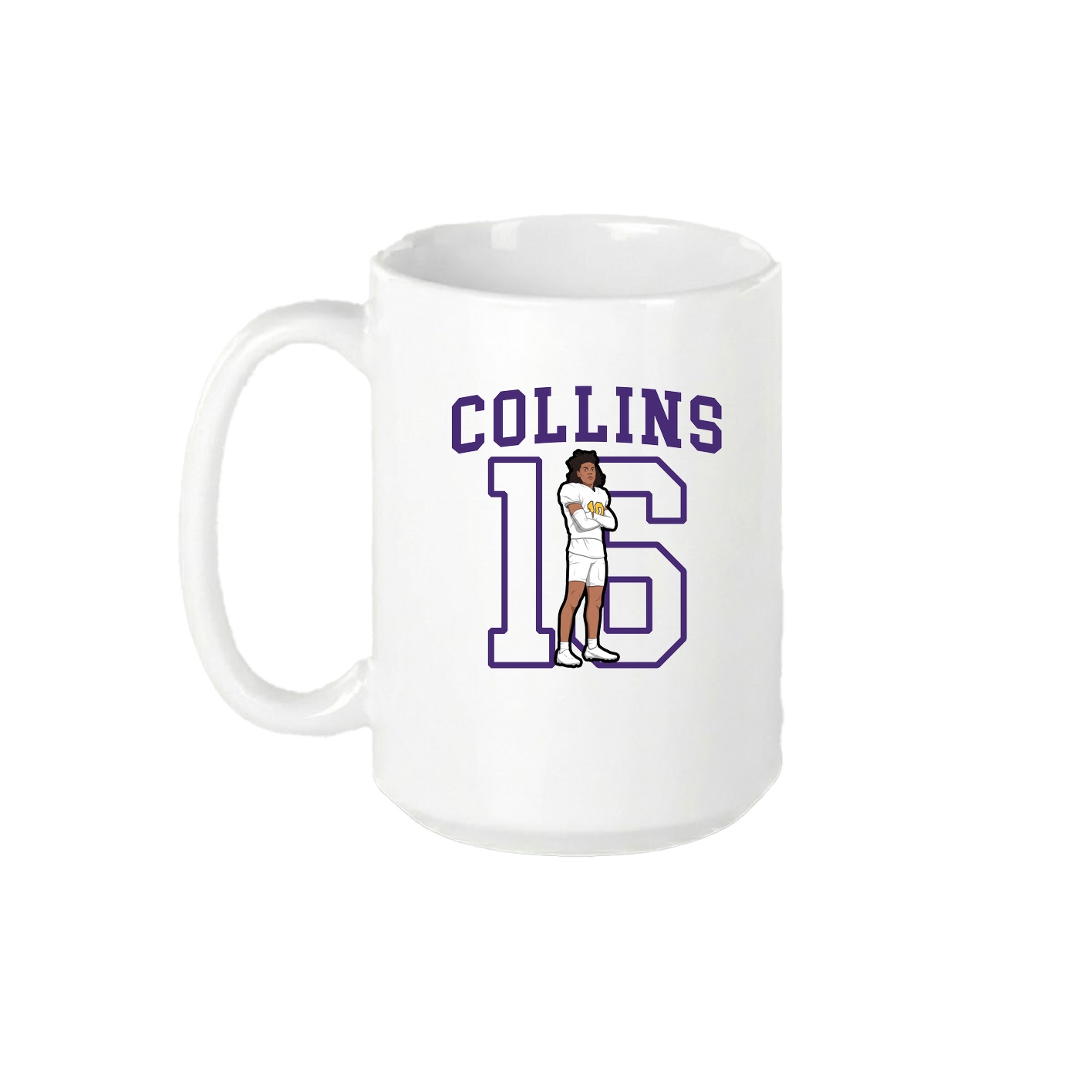 15oz Coffee Mug — Shirsey in White