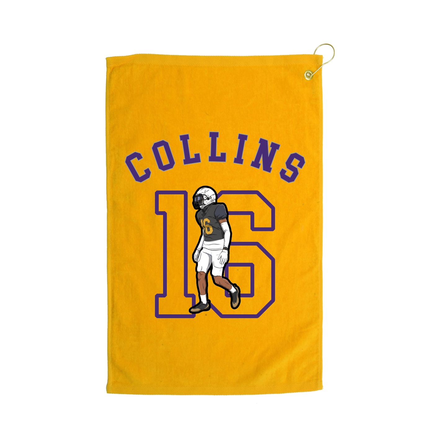 Golf Towel — Shirsey Arch in Gold