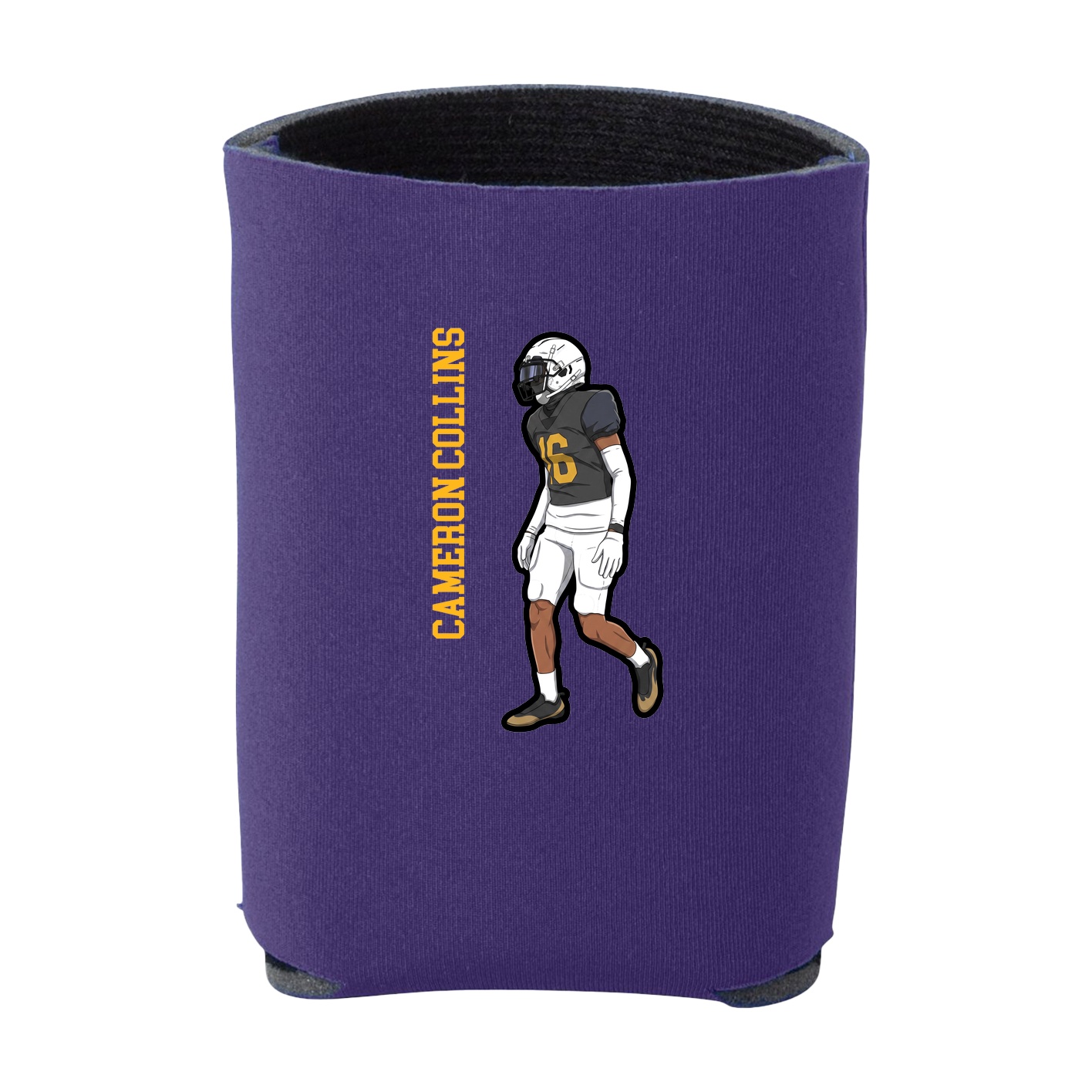 Can Holder — Name Vertical in Purple