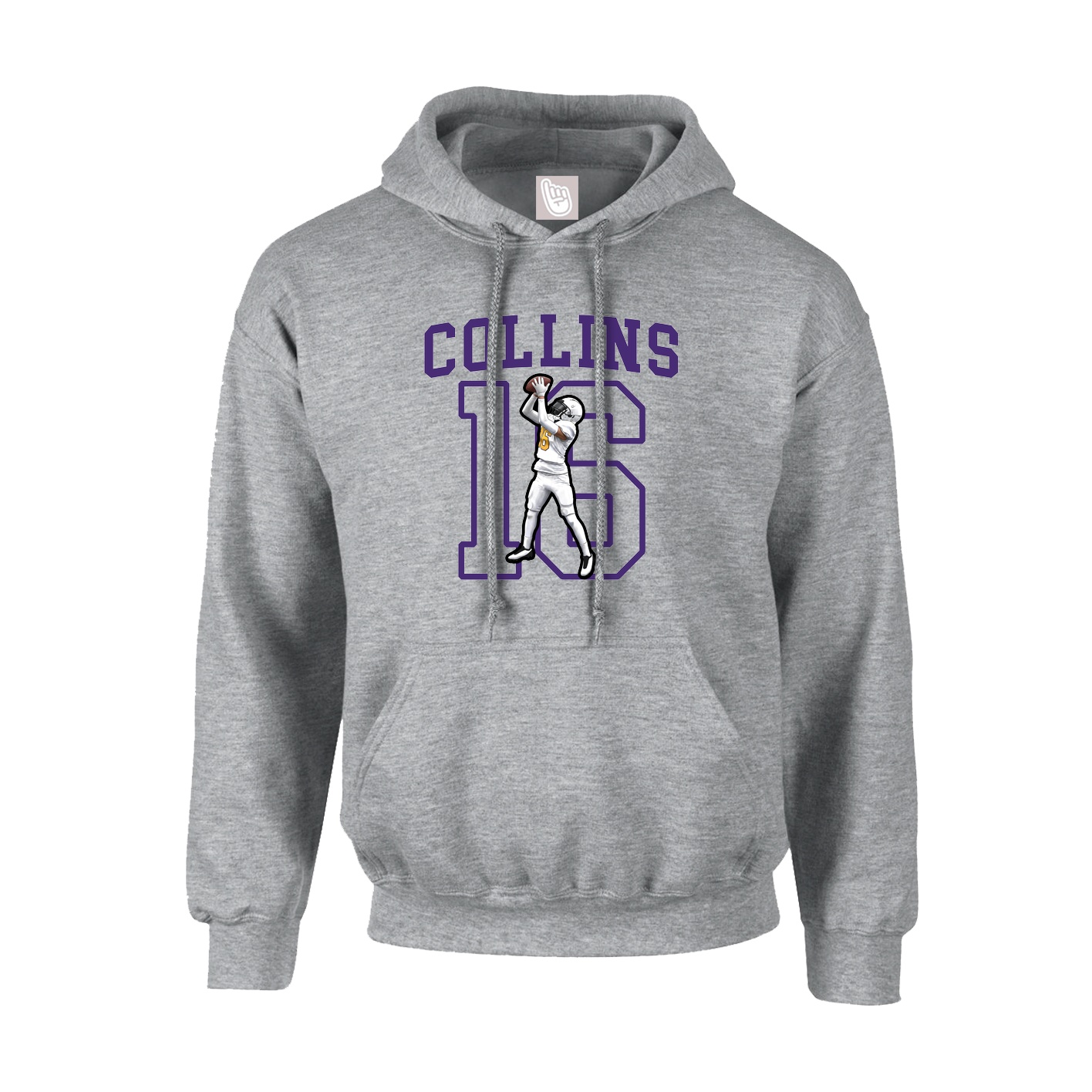 Youth Hoodie — Shirsey in Grey