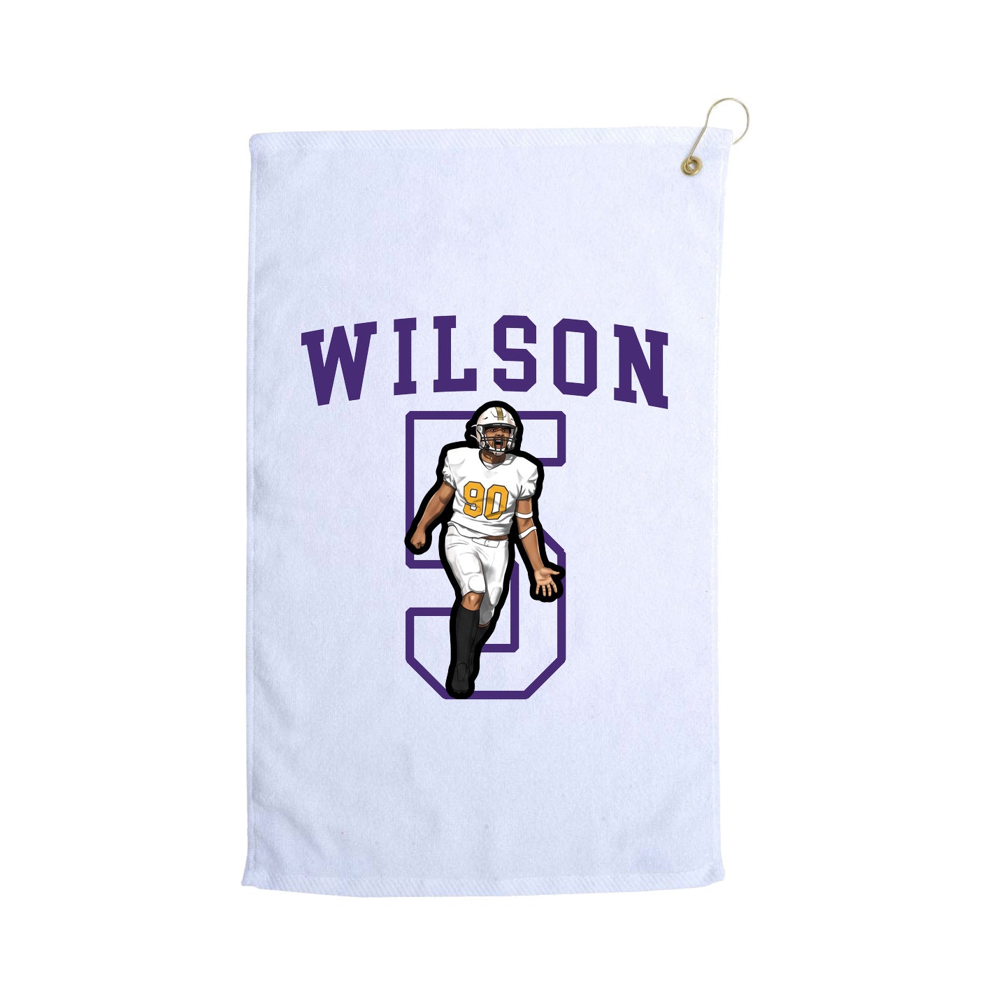 Golf Towel — Shirsey in White