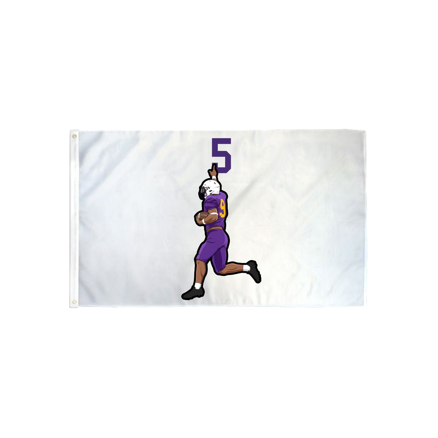 3x5 Flag — Number Top in Classic