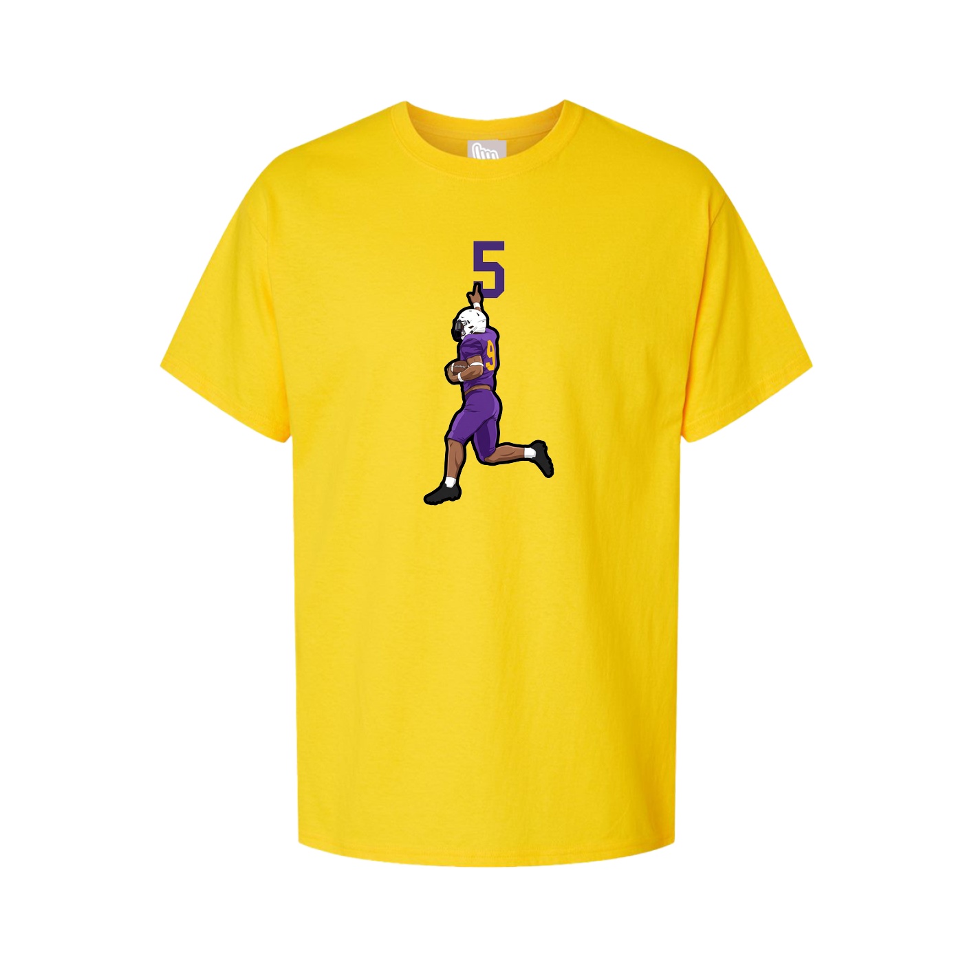 Tee — Number Top in Gold