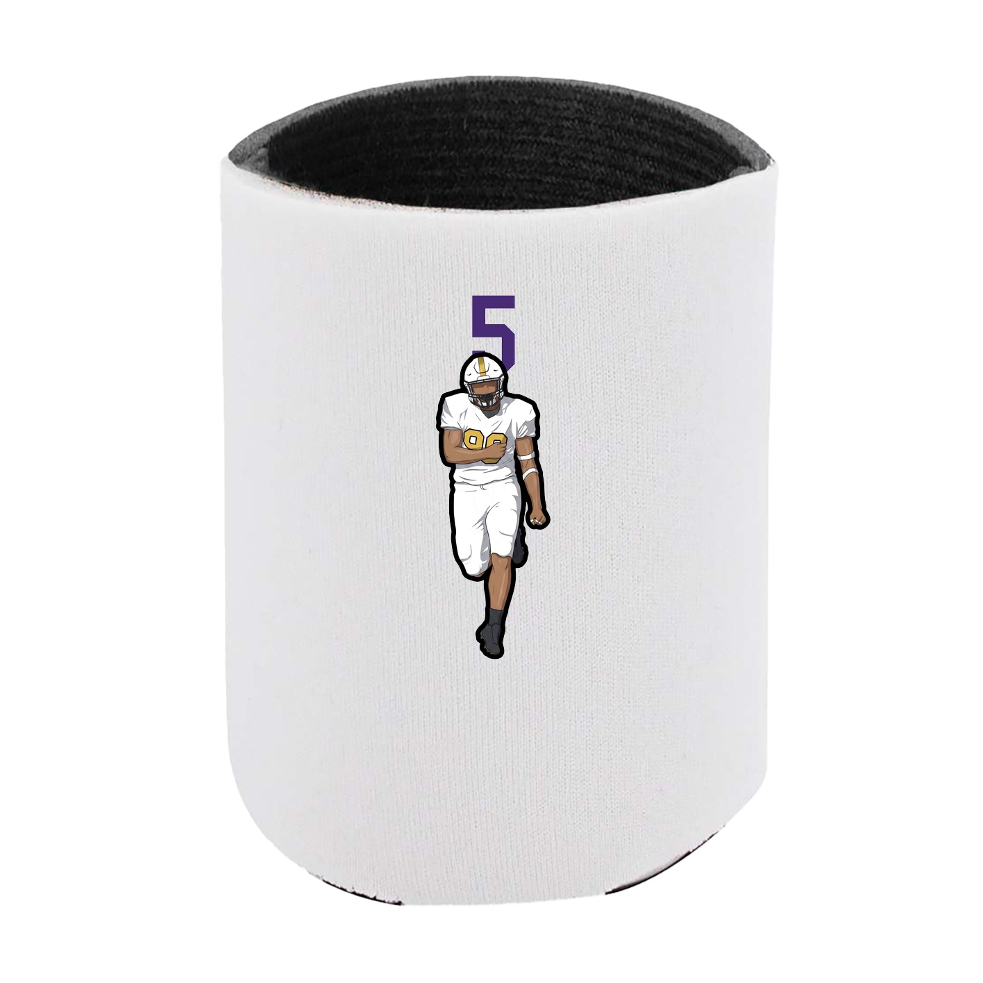 Can Holder — Number Top in White