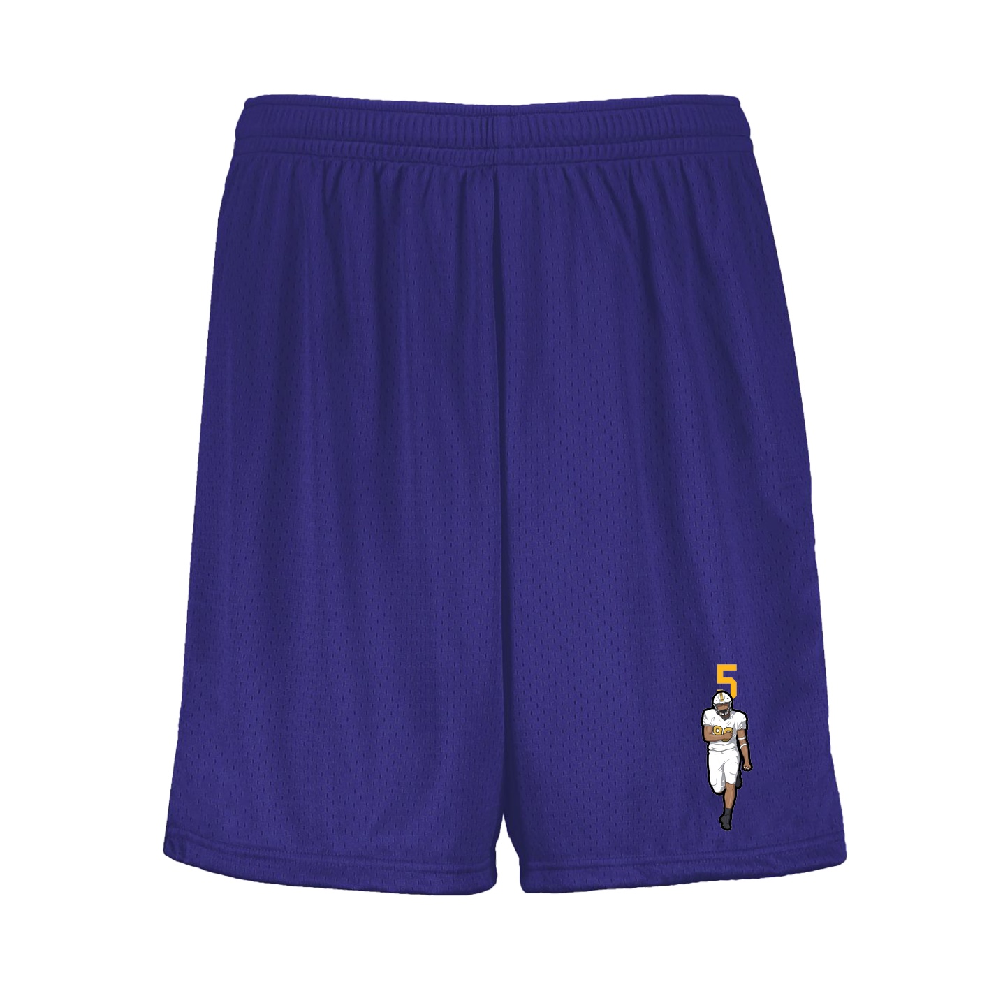 Shorts — Number Top in Purple