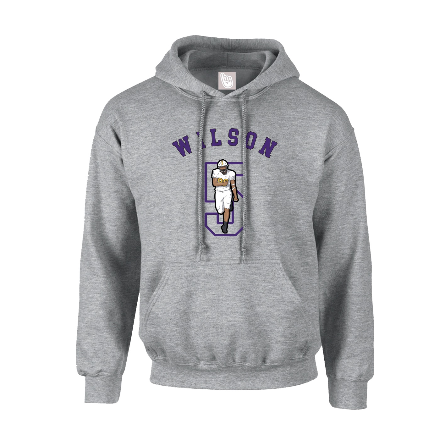 Hoodie — Shirsey Arch in Grey