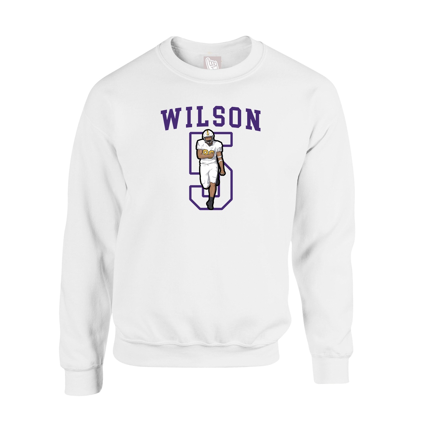 Fleece Crew — Shirsey in White