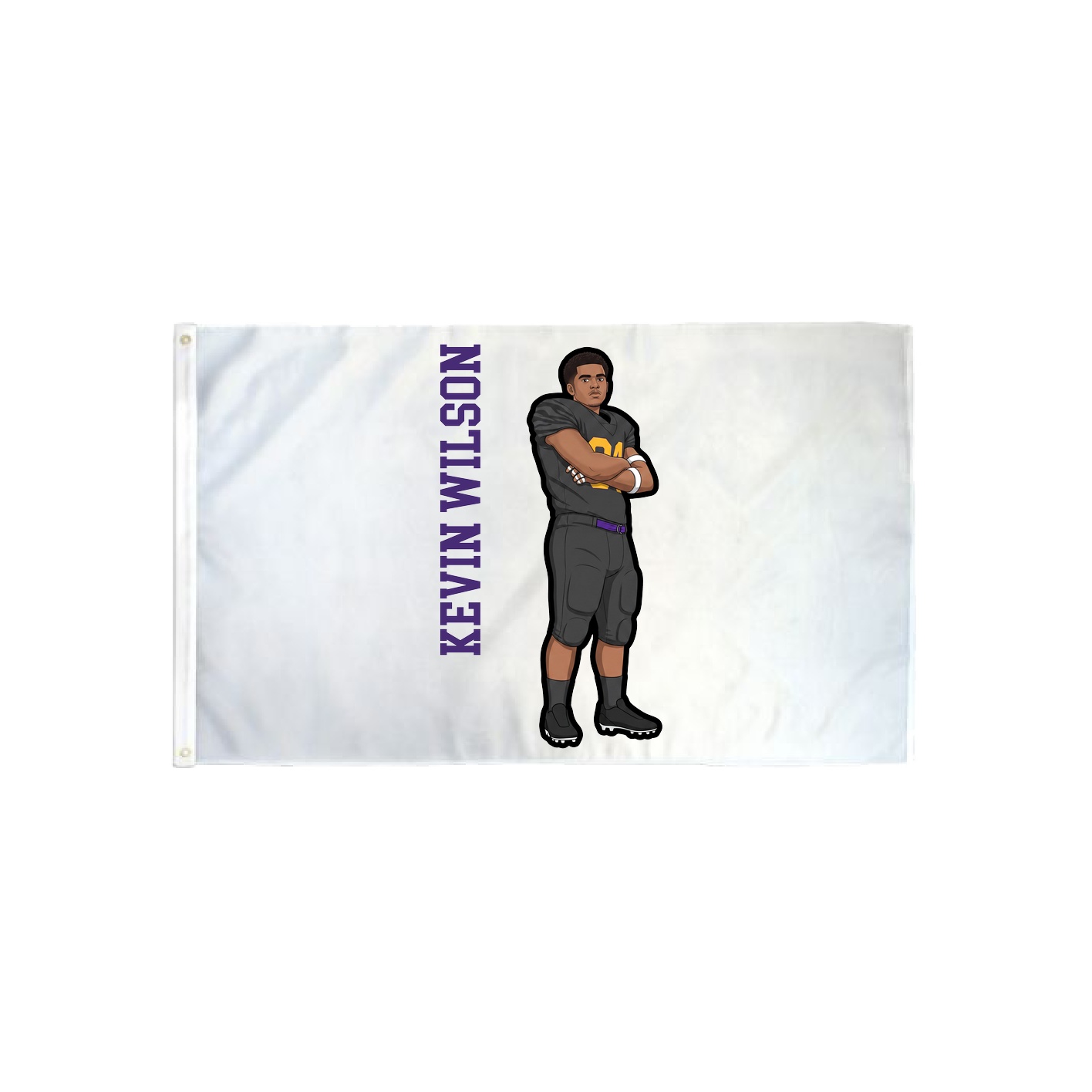 3x5 Flag — Name Vertical in Classic
