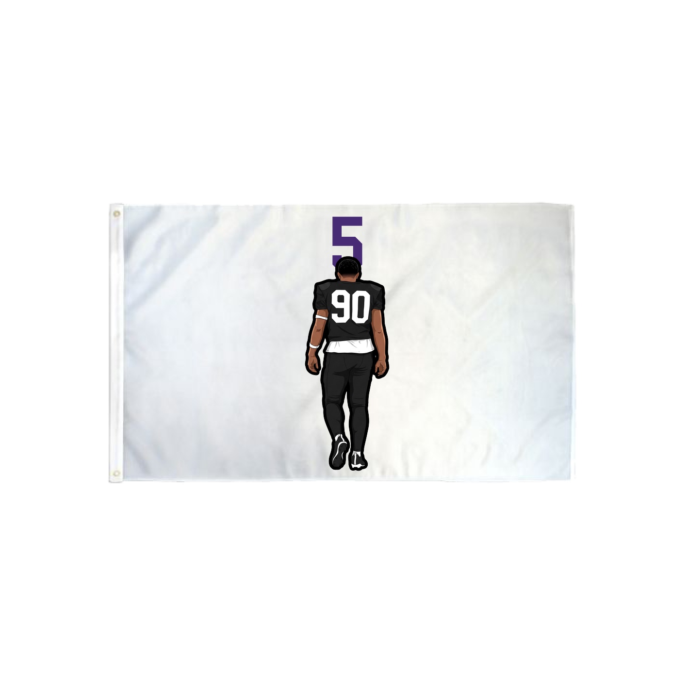 3x5 Flag — Number Top in Classic