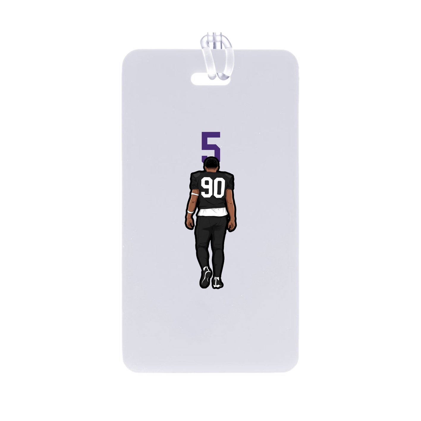 Bag Tag — Number Top in Classic