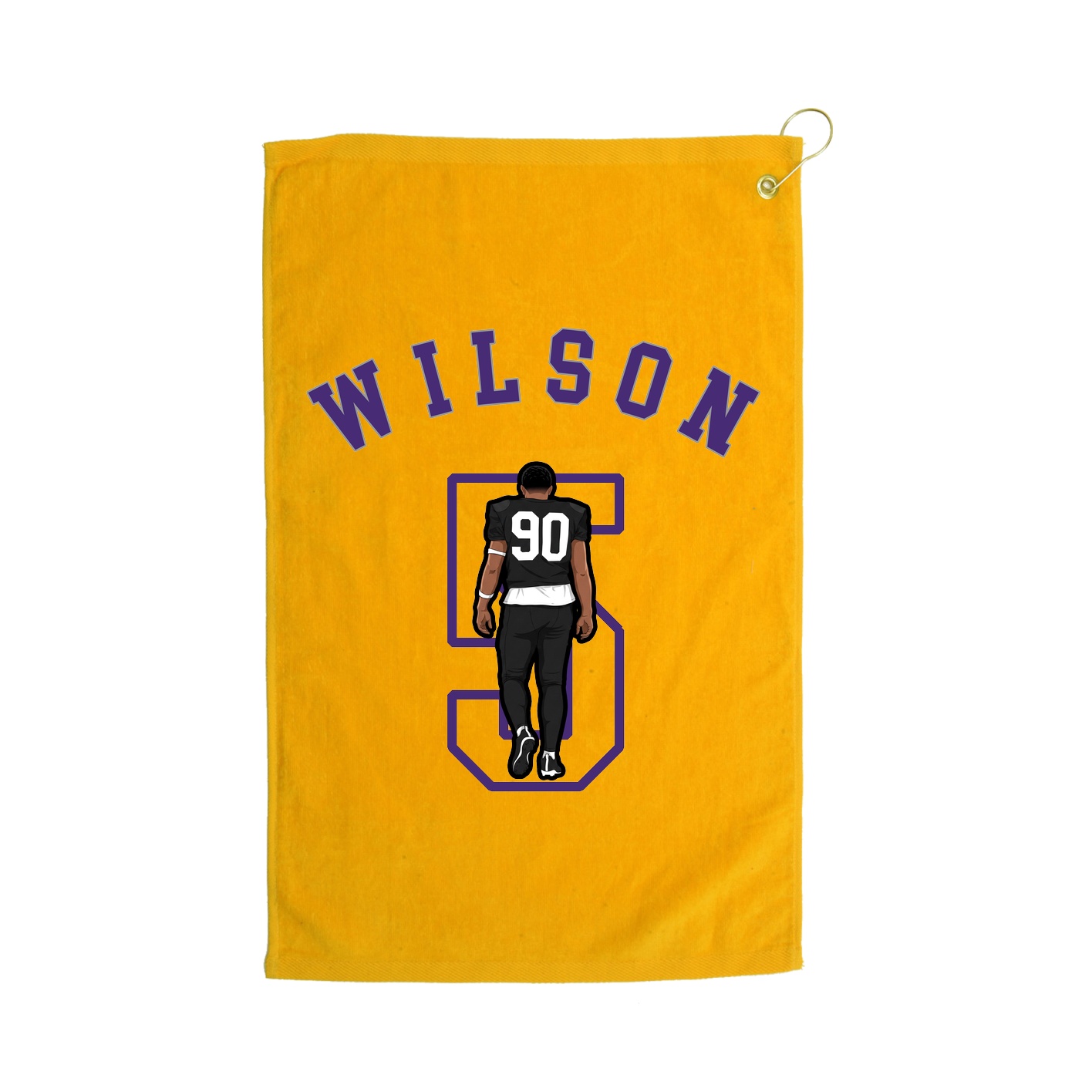 Golf Towel — Shirsey Arch in Gold