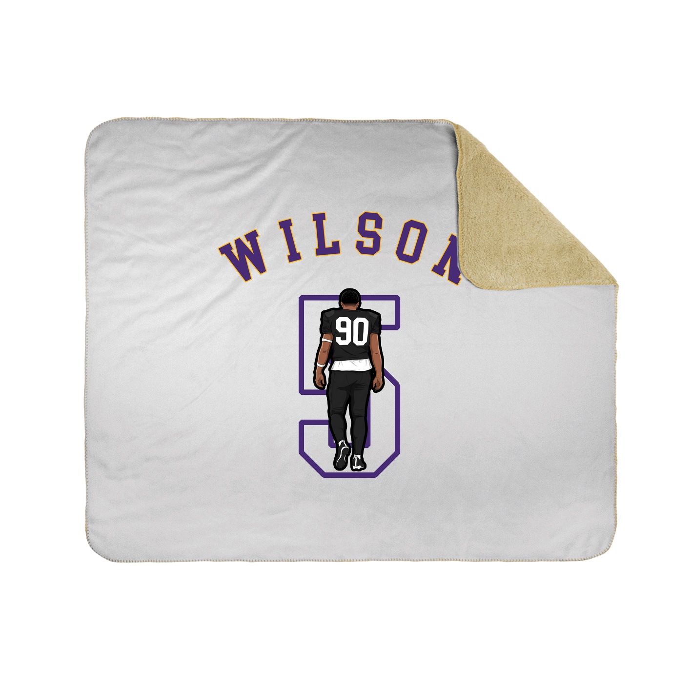 Throw Blanket — Shirsey Arch in White