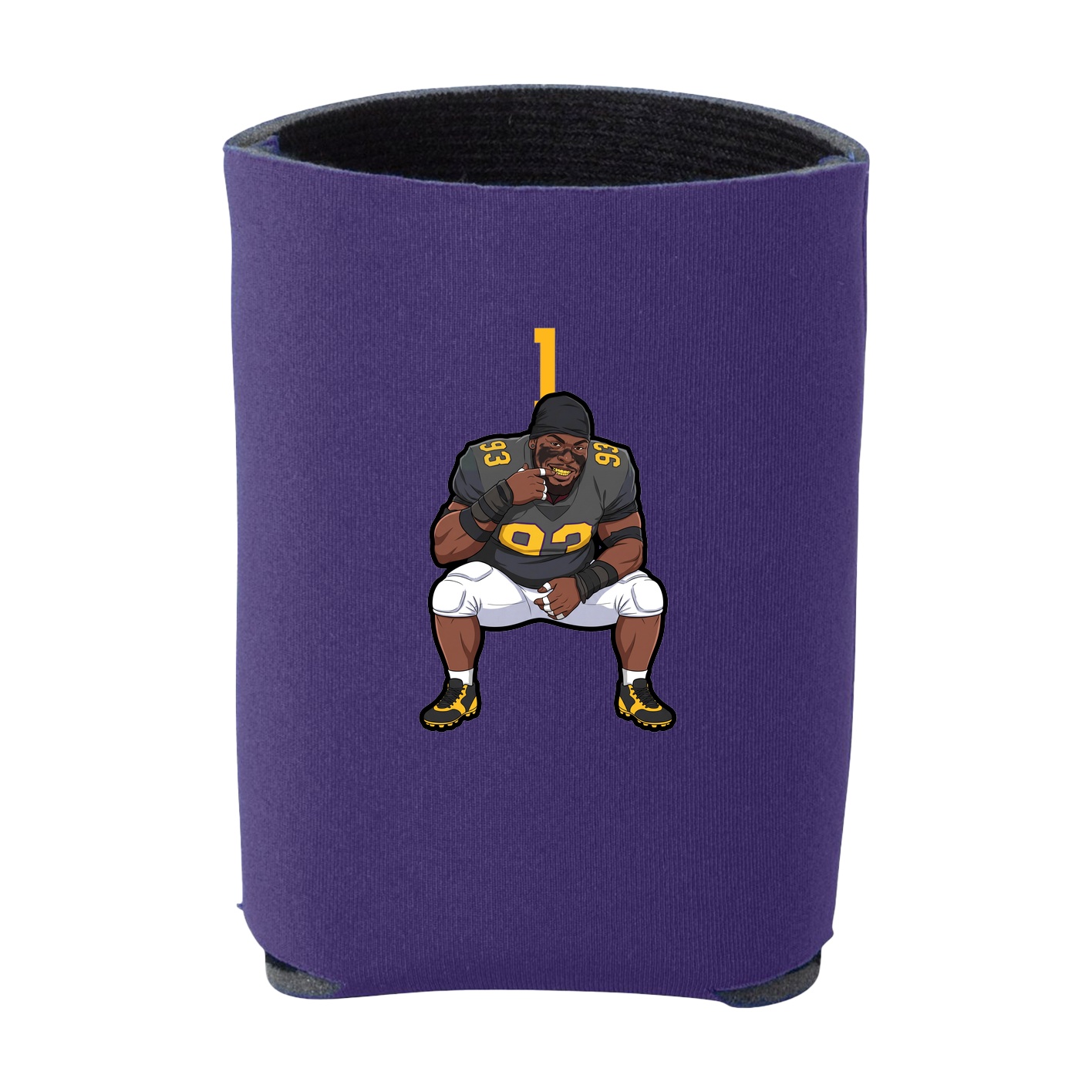 Can Holder — Number Top in Purple