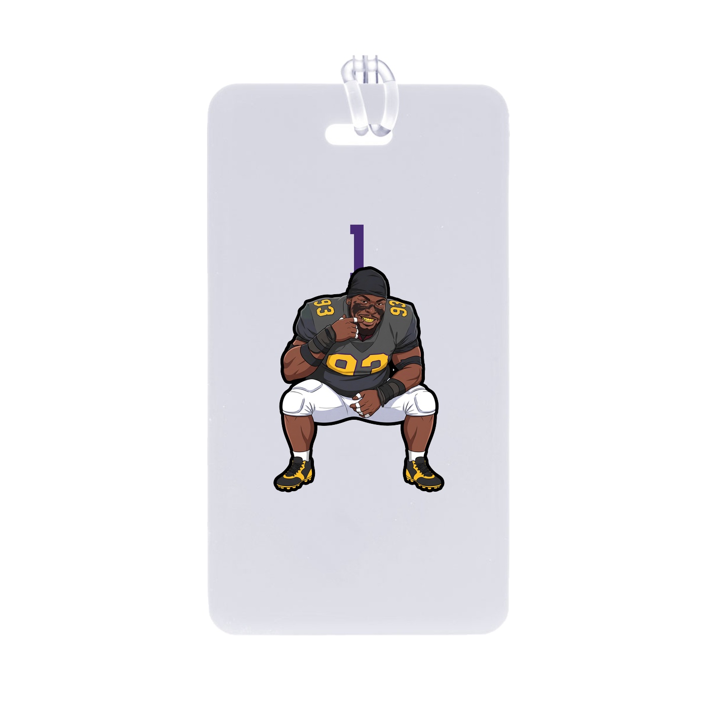 Bag Tag — Number Top in Classic