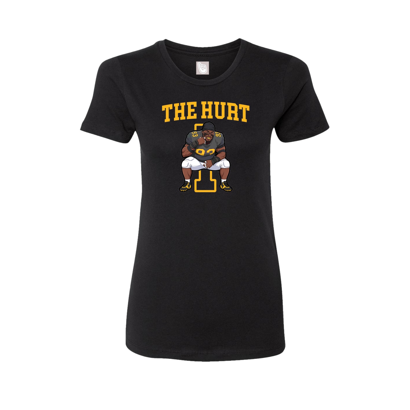 Fitted Women's Tee — Shirsey in Black