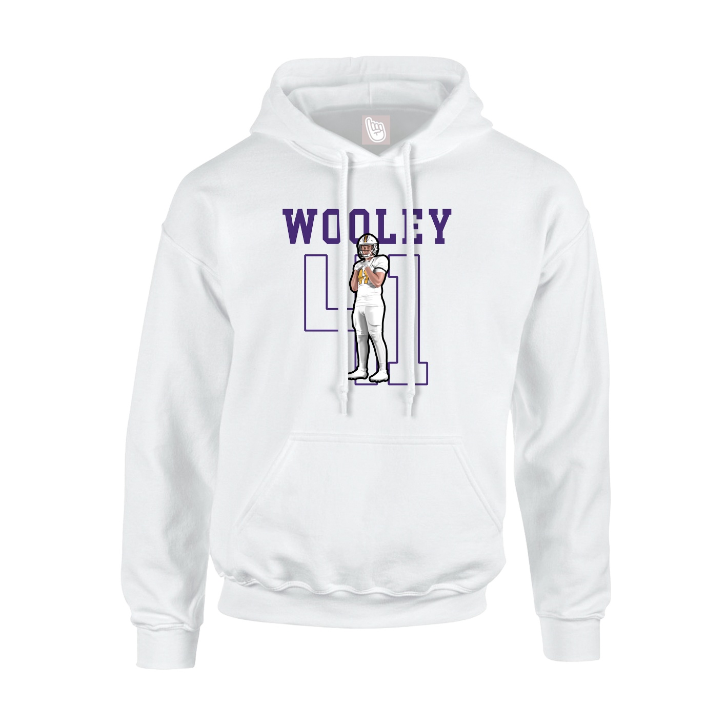 Youth Hoodie — Shirsey in White