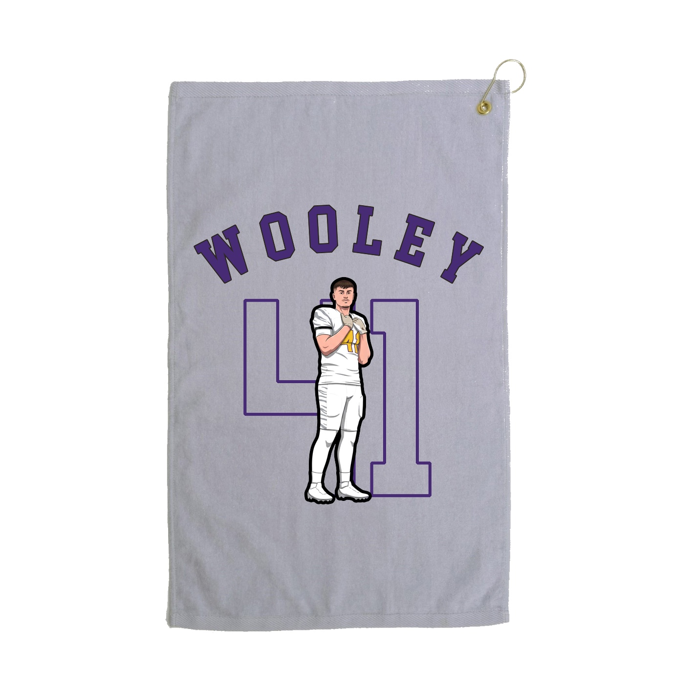 Golf Towel — Shirsey Arch in Grey