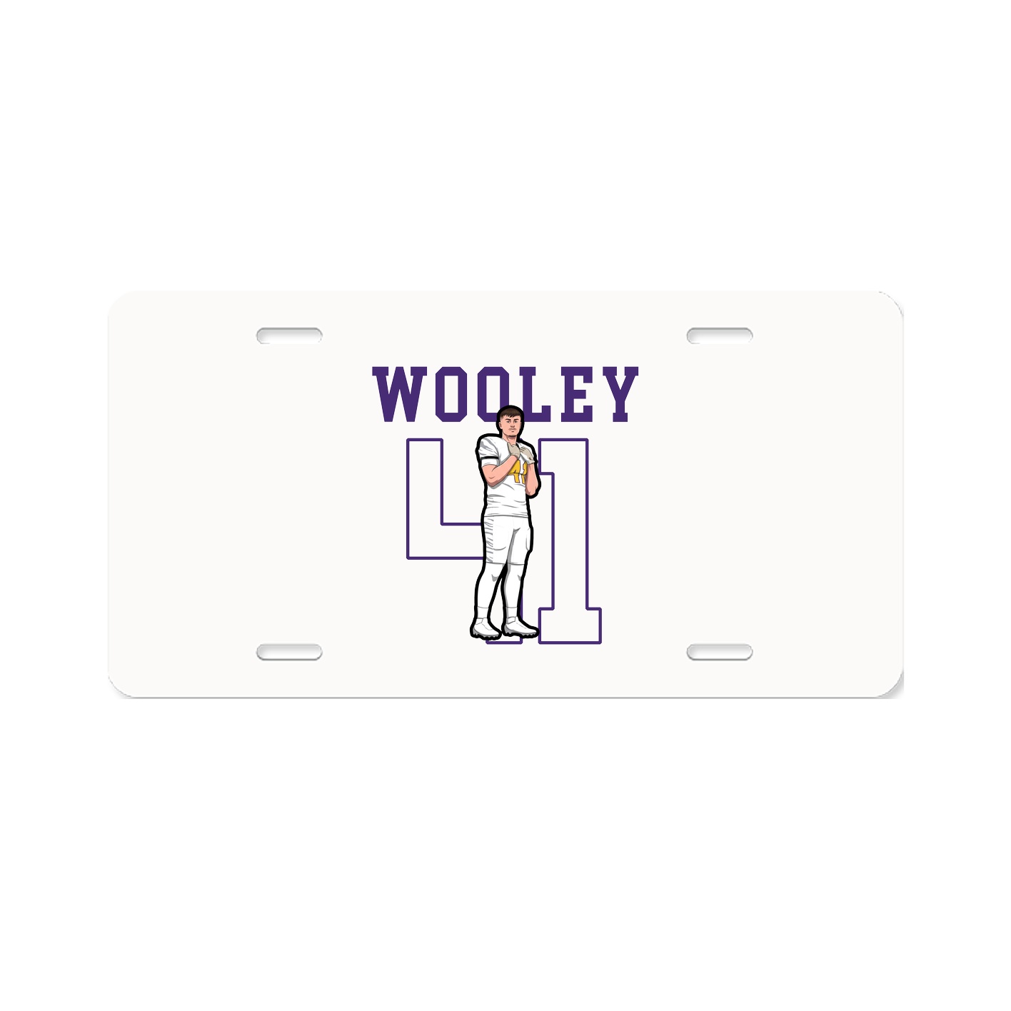 Aluminum License Plate