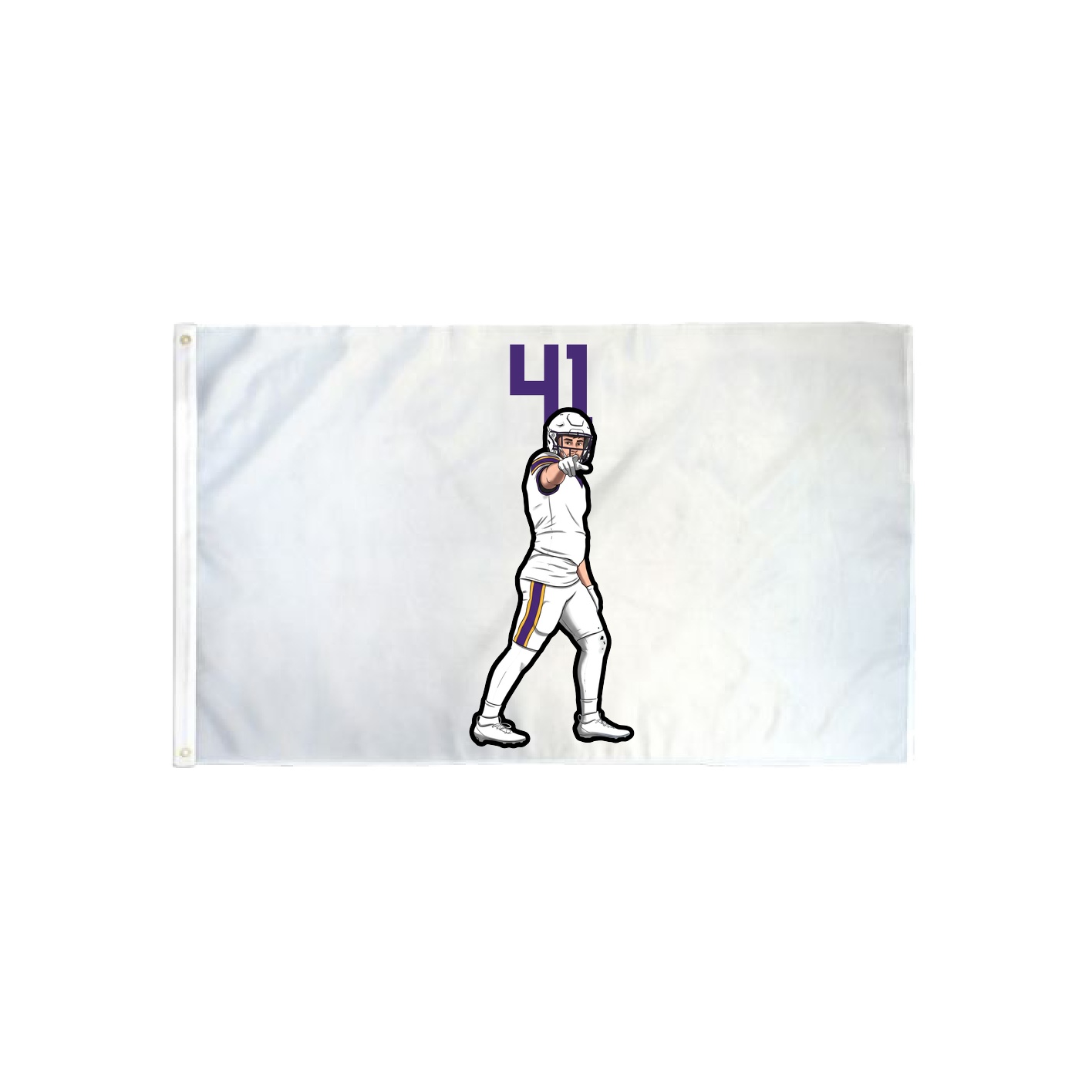 3x5 Flag — Number Top in Classic
